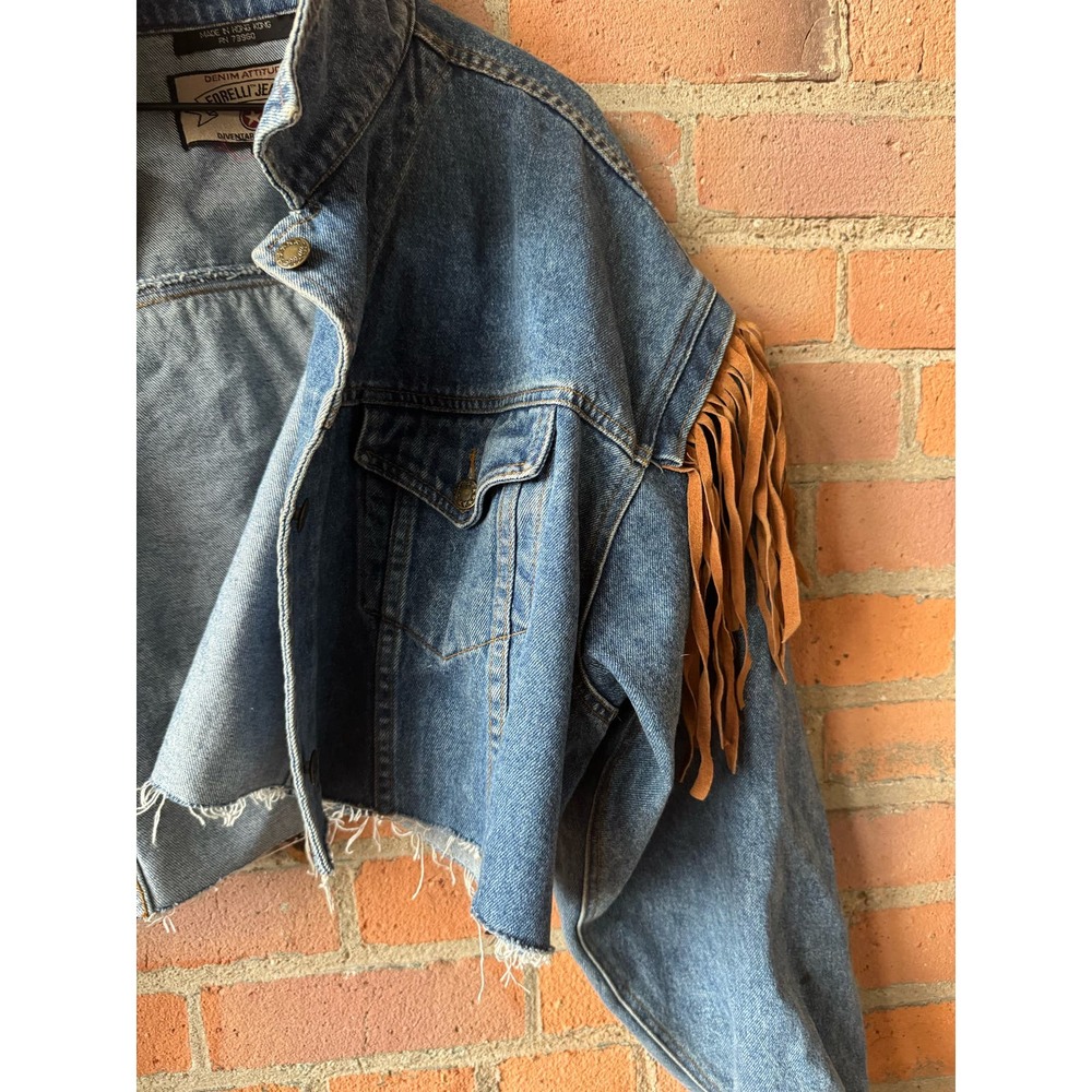 Denim Reworked Jacket - Picture 2 of 9